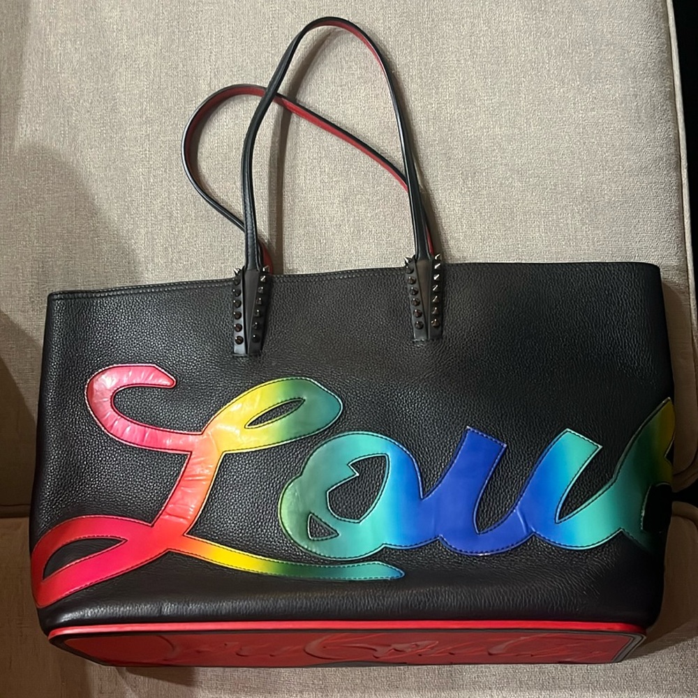 Christian Louboutin Spike Cabana Tote
